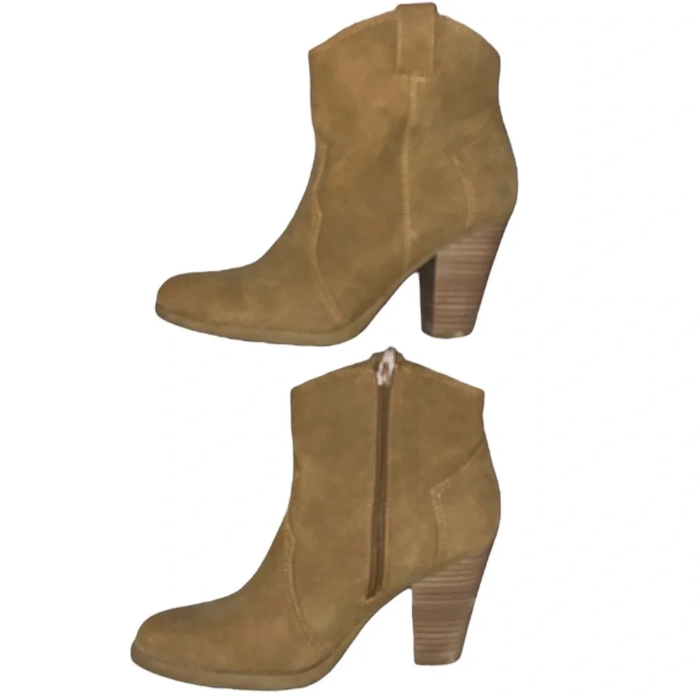 American Eagle Cowboy Ankle Boots Sz 8 - Picture 4 of 5